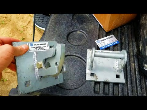 Quick Detach Floating Dock Hinge Review - TS Iron Works Floating Dock Latch