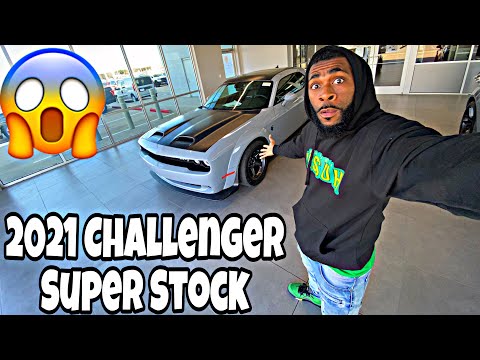 2021 Dodge Challenger SRT Super Stock Is Better Then The Dodge Challenger Demon