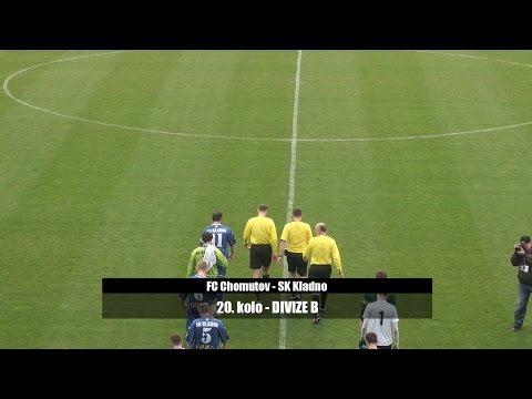 20. kolo DIVIZE B: FC Chomutov - SK Kladno 0:2 sestřih