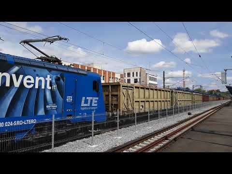 Medias: tren de marfa apartinand Vest Trans Rail (locomotiva 480 024-5)