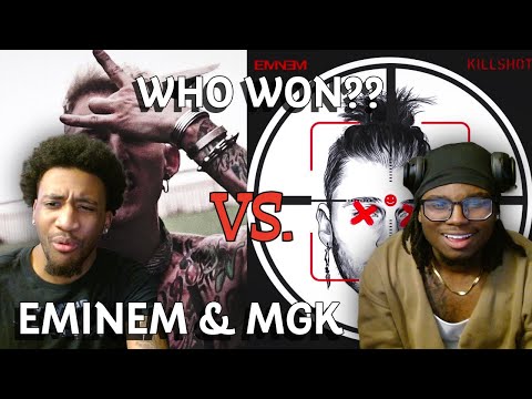 REACTING TO RAP DEVIL VS. KILLSHOT!! EMINEM OR MACHINE GUN KELLY??