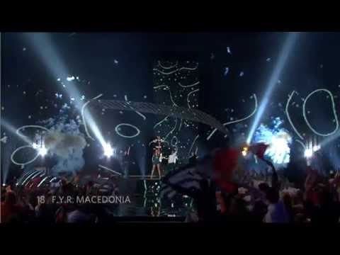 Eurovision 2007 Semi-Final 18 - Karolina - Mojot Svet - F.Y.R. Macedonia