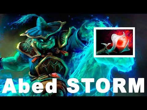 Abed TOP 2 MMR SEA play Storm Spirit  8k+ MMR Fight Dota 2 #dota2
