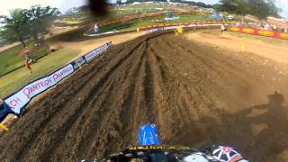 preview picture of video 'GoPro HD: Ryan Sipes Practice Lap 2012 Lucas Oil Pro Motocross Championship Steel City'
