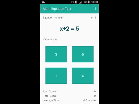 Math Equation Test