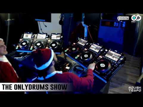 THE ONLYDRUMS XMAS SHOW - DECRYPT, 10AD & SHELSHOK