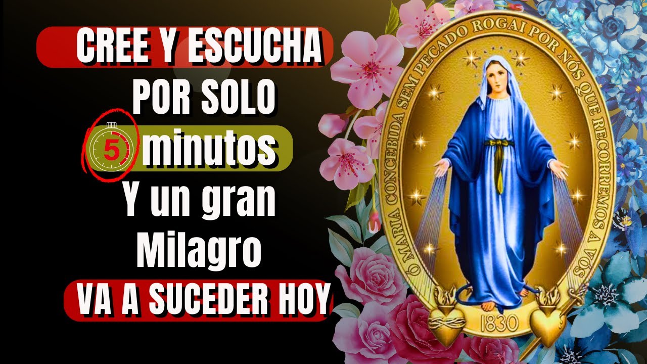 🔥 ¡NO VEAS ESTO SI NO QUIERES UN MILAGRO HOY! (Oración de Nuestra Señora) 🙏