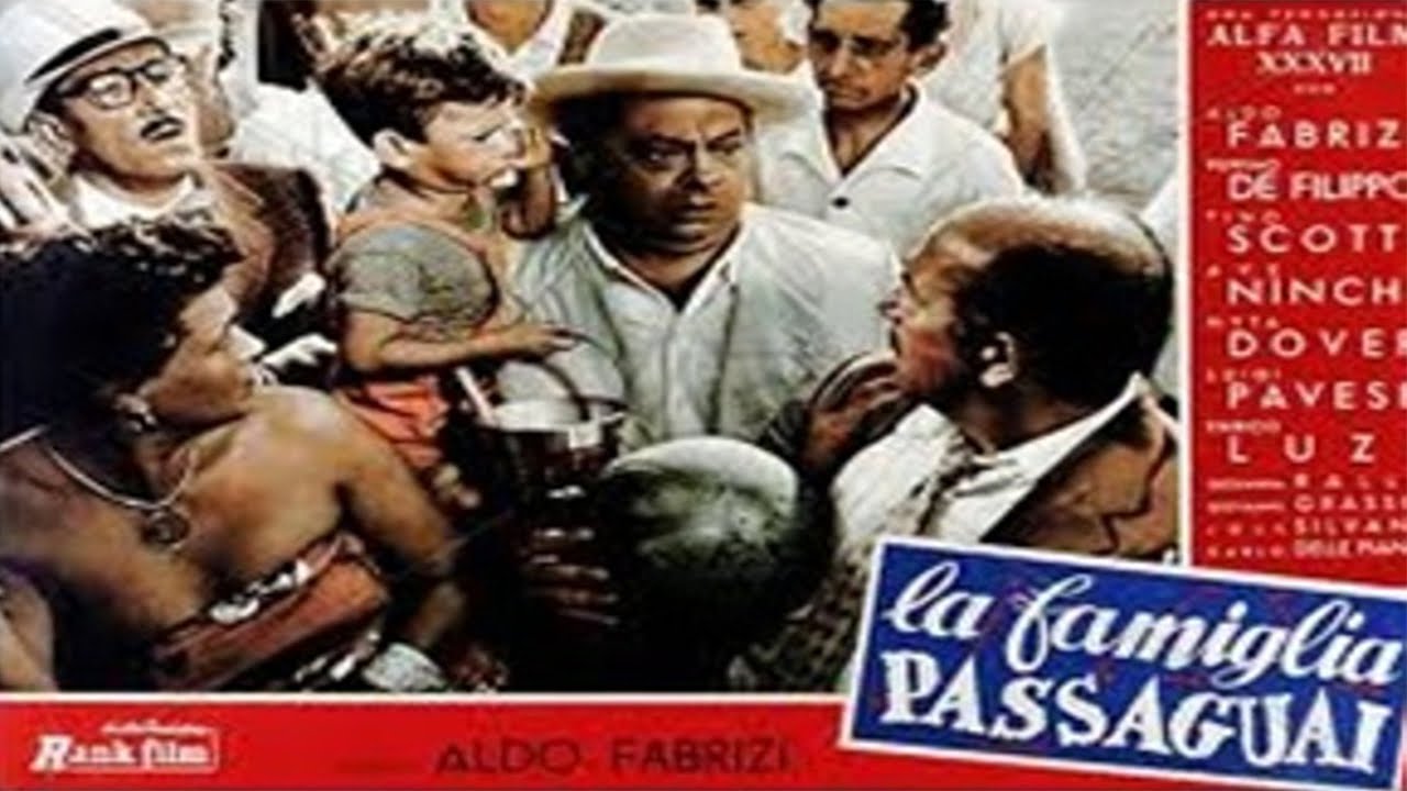 Miniature de la vidéo La famiglia Passaguai (1951) Commedia con Aldo Fabrizi du film La famiglia Passaguai
