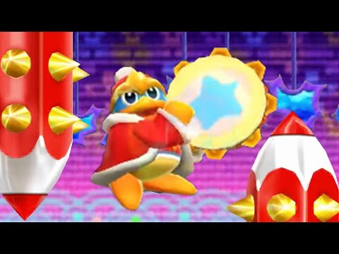 Dedede's Drum Dash Deluxe - Full Game 100% Walkthrough (PLATINUM Medals)