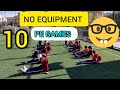 No equipment Pe Games for primary school | Fun physical education games