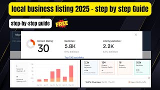 local business listing 2025 || Business Directory Backlinks || - Video 1