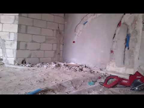 Hilti dch180sl teste on block