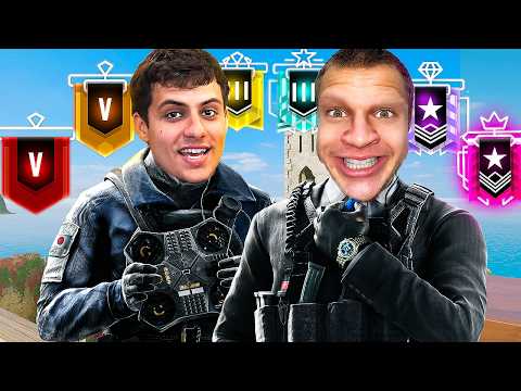 Jynxzi & Ron 2v2 Vs EVERY Rank (Rainbow Six Siege)