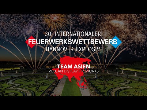 30. internationaler Feuerwerkswettbewerb 2022 - Team Asien "Vulcan Display Fireworks" • RADIO 21