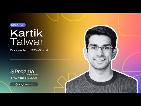 Begrüßung und Einführung zu Pragma New York 2025 Kartik Talwar