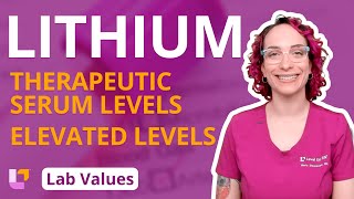 Lithium - serum concentration: Adult Lab Values for Nursing Students | @LevelUpRN