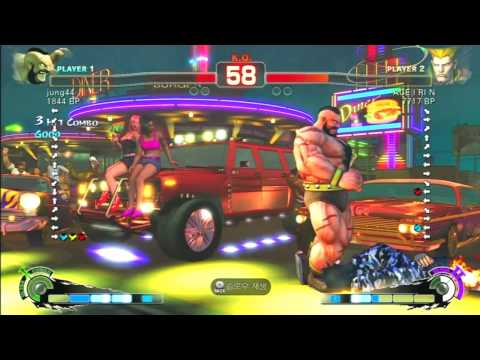 SSF4 Rank Match  WINDOW211 (ZA)  vs  ACE I RI N (GU)