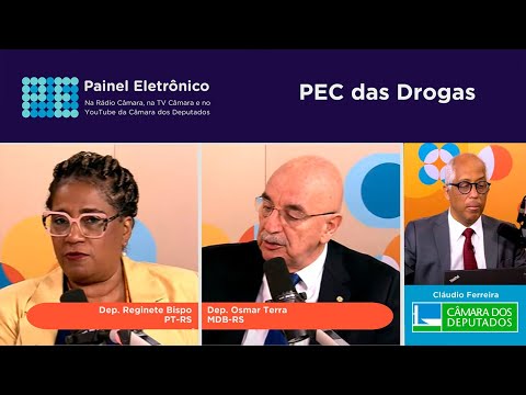 Deputados divergem sobre PEC que criminaliza usuário de drogas - 23/04/2024 #PainelEletrônico