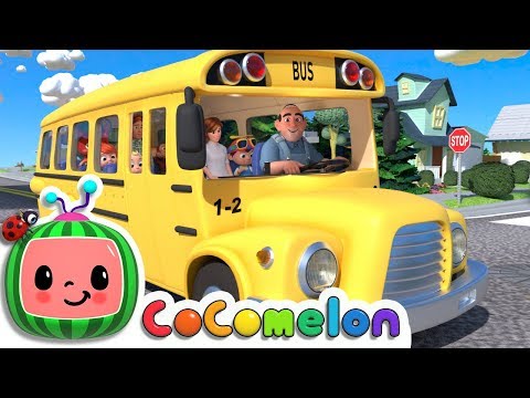 Wheels on the Bus | ABCkidTV Nursery Rhymes & Kids Songs