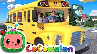 Wheels on the Bus | CoCoMelon Nursery Rhymes &amp; Kids Songs