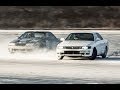 UNIQUE drifting style! Pro drift on ice 2014 with ...