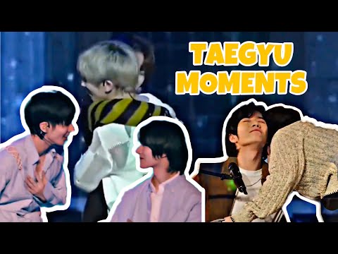 THE BEST BEOMGYU AND TAEHYUN MOMENTS EVER!