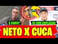 🚨NETO ACABA COM CUCA E PEDE RESPOSTAS! CUCA RESPONDE NA LATA A POLÊMICA! COLETIVA DO CUCA