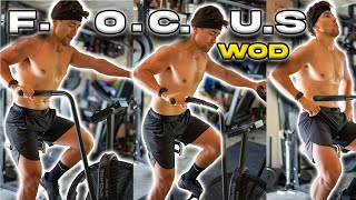 FOCUS On YOUR Fitness Journey | Garage Crossfit Workouts