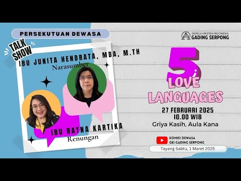 Persekutuan Dewasa - Ibu Ratna Kartika | 27 Februari 2025