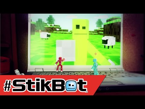 Stikbot vs Minecraft
