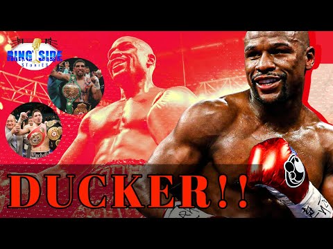 Floyd Mayweather Jr. did NOT FIGHT ALL COMERS: TBE Deception Part 2 - Floyd's DUCKING [PROOF]