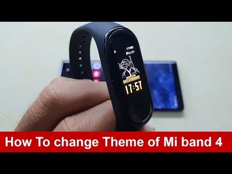 How to change Theme of Mi band 4