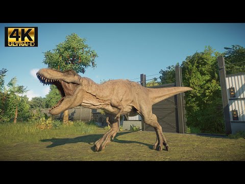 Jurassic World Evolution 2 | All 48 Dinosaurs 4K [2] | Jurassic World | Jurassic Park