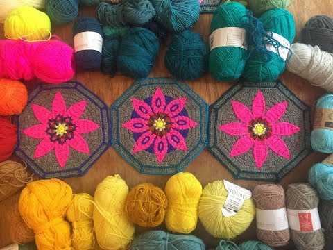 FIESTA CAL part 4 - Mosaic Crochet Tutorial