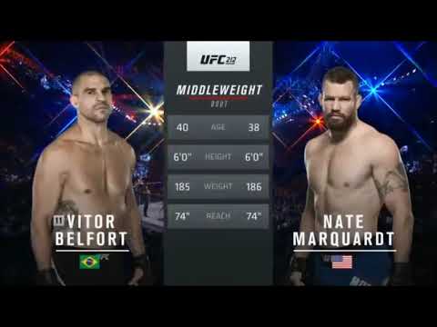 Vitor Belfort vs Nate Marquardt full fight