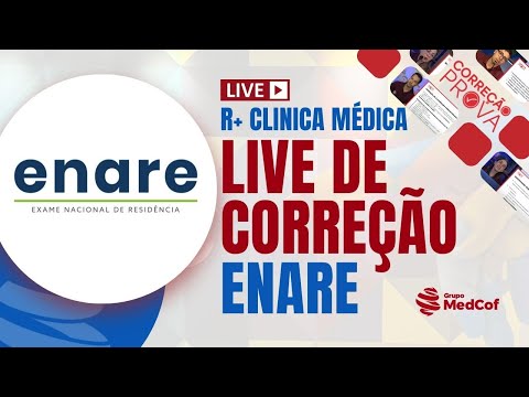 ENARE 2026 | R+ Clinica Médica - Residência Médica | Correção da Prova ENARE R+ Clinica Médica