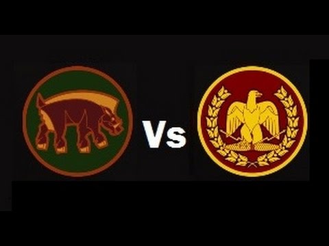 Arverni vs Rome, Rome 2: Total War Online Battle # 365 English