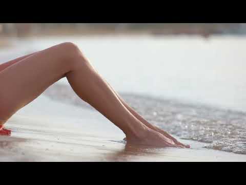 Young Woman on Beach