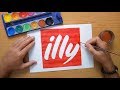 How To Draw The Illy Logo Come Disegnare Il Logo Di Illy Illy Caffé Logo