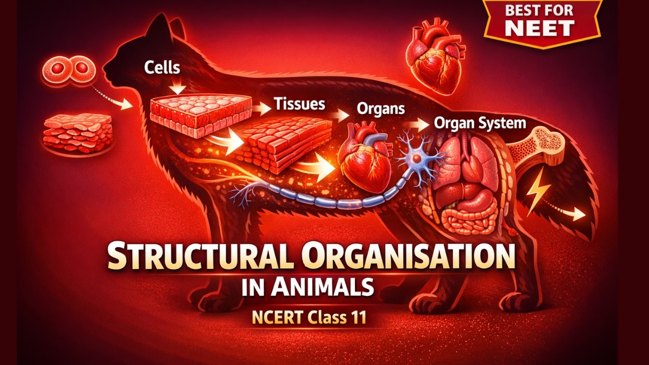 CBSE Class 11 Biology || Structural Organisation in Animals || Full Chapter || By Shiksha House