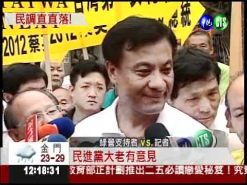 民調直直落 綠營不要"英嘉配"?