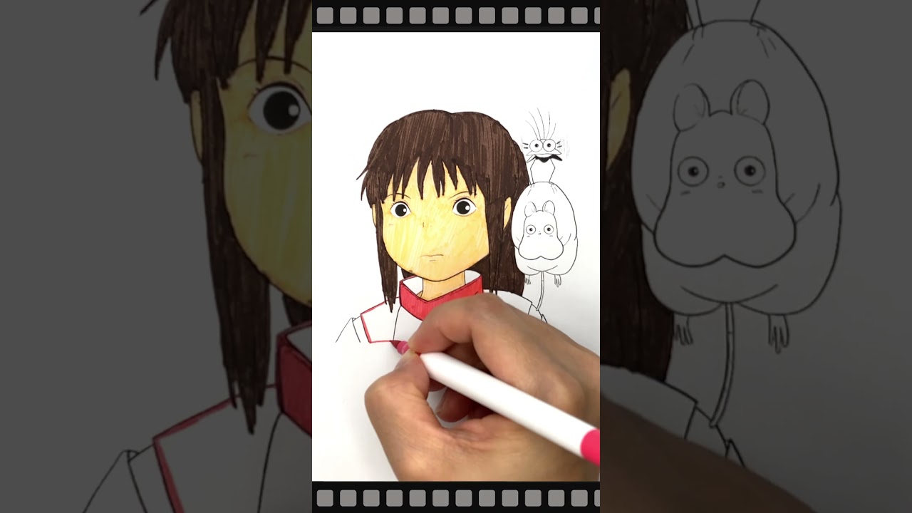 Coloring Spirited Away [Coloring book]