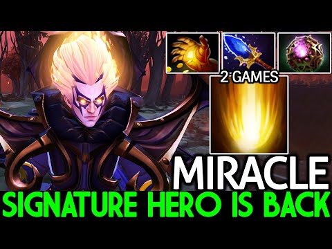 MIRACLE [Invoker] Bring Signature Heroes is Back Beautiful Plays Dota 2