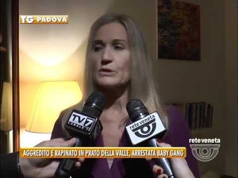 PADOVA TG - 05/11/2015 - AGGREDITO E RAPINATO IN PRATO DELLA VALLE, ARRESTATA BABY GANG