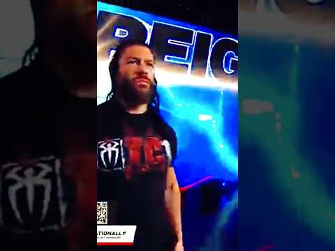 roman wave 🌊#wwe #greatkhali #romanking #cr7