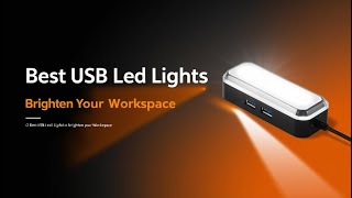 5 Best USB LED Lights Review – Brighten Your Laptop & Workspace
