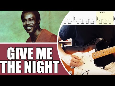 Give Me The Night - George Benson | Guitar solo cover with tabs #48