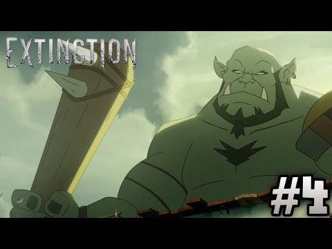 Extinction Walkthrough Gameplay (PS4 Pro) Part 4 - Brightsteel Ravenii