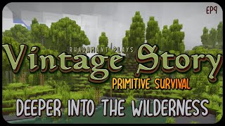 Deeper Into The Wilderness in Vintage Story Primitive Survival - Surviving Wilderness // EP9