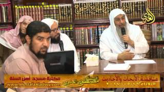 مناقشة الأبحاث والأحاديث بمكتبة مسجد أهل السنة بمنية سمنود 16 05 2017 6